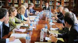 Primera reunión de la Comisión Mixta del  TSJ de Madrid y la Consejería de Justicia de la Comunidad desde el año 2012